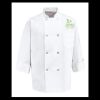 Eight Pearl Button Chef Coat - Tall Sizes Thumbnail