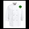 Eight Pearl Button Chef Coat - Tall Sizes Thumbnail