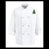 Eight Pearl Button Chef Coat - Tall Sizes Thumbnail