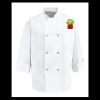 Eight Pearl Button Chef Coat - Tall Sizes Thumbnail