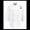 Eight Pearl Button Chef Coat - Tall Sizes Thumbnail