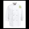 Eight Pearl Button Chef Coat - Tall Sizes Thumbnail