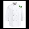 Eight Pearl Button Chef Coat - Tall Sizes Thumbnail