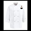 Eight Pearl Button Chef Coat - Tall Sizes Thumbnail