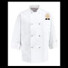 Eight Pearl Button Chef Coat - Tall Sizes Thumbnail