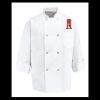 Eight Pearl Button Chef Coat - Tall Sizes Thumbnail