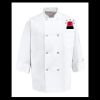 Eight Pearl Button Chef Coat - Tall Sizes Thumbnail