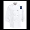 Eight Pearl Button Chef Coat - Tall Sizes Thumbnail