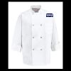 Eight Pearl Button Chef Coat - Tall Sizes Thumbnail